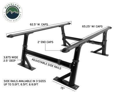 Overland Vehicle Systems - OVS Freedom Rack With Cross Bars and Side Supports - Image 4