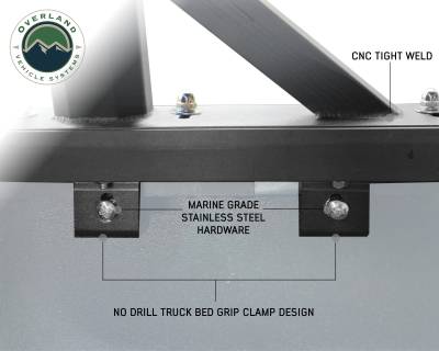 Overland Vehicle Systems - OVS Freedom Rack With Cross Bars and Side Supports - Image 6