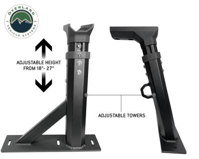 Overland Vehicle Systems - OVS Freedom Rack With Cross Bars and Side Supports - Image 7