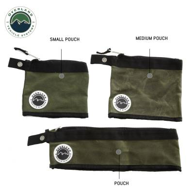 Overland Vehicle Systems - Medium Bags - 3 Individual #12 Waxed Canvas - Image 2