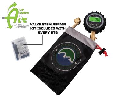 Overland Vehicle Systems - Digital Air Pressure Guage with Valve Kit & Storage Bag - Image 4