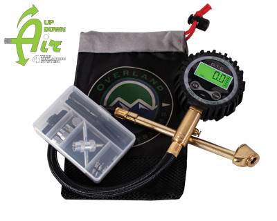 Overland Vehicle Systems - Digital Air Pressure Guage with Valve Kit & Storage Bag - Image 7