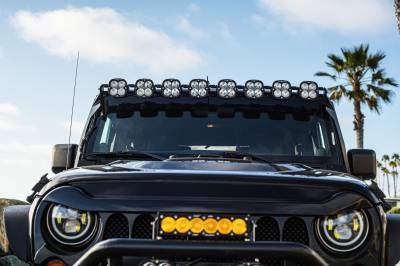 Baja Designs - Baja Designs Jeep JK XL Linkable Roof Bar Kit  07-16 Wrangler JK Baja Desgins - Image 3