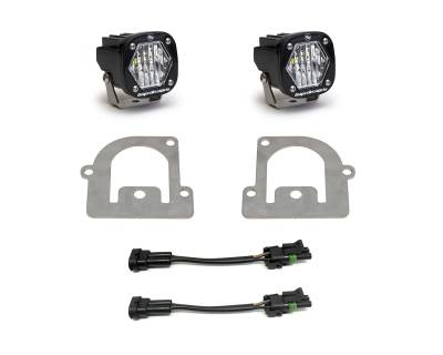 Baja Designs - Baja Designs Ford Bronco Sport S1 Fog Light Kit Clear W/C - Image 1