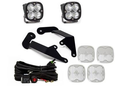 Baja Designs - Baja Designs Ford Bronco Sport A-Pillar Kit Squadron Pro Clear - Image 1