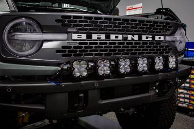 Baja Designs - Baja Designs 6 X Linkable Light Bar For 21-Up Ford Bronco Steel Bumper Mount - Image 2