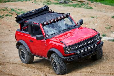 Baja Designs - Baja Designs Bronco Roof Light Bar Kit 21-Up Ford Bronco 50 inch Onx6+ Dual Control - Image 2