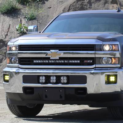 Baja Designs - Baja Designs Chevy XL Sport Bumper Kit Driving/Spot/Wide Cornering - Chevy 2015-2019 Silverado 2500/3500 HD - Image 2