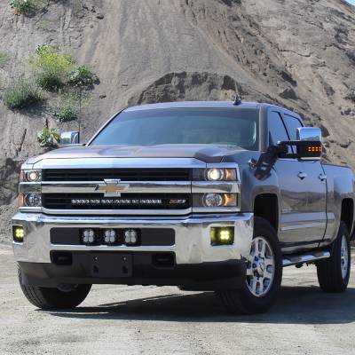 Baja Designs - Baja Designs Chevy XL 80 Bumper Kit Driving/Racer Spot/Wide Cornering - Chevy 2015-2019 Silverado 2500/3500 HD - Image 1