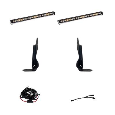 Baja Designs - Baja Designs GMC 2500/3500 2020-On Behind Grill Kit Dual S8 - Image 1
