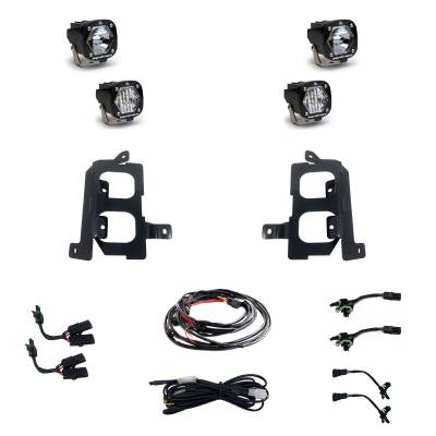 Baja Designs - Baja Designs GMC 2500/3500 20-On Clear Spot/Clear W/C Fog Pocket Kit - Image 1