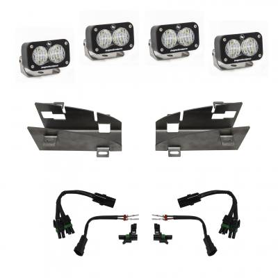 Baja Designs - Baja Designs Dodge Ram Rebel/TRX (19-On) Dual S2 Fog Pocket Kit - Image 1