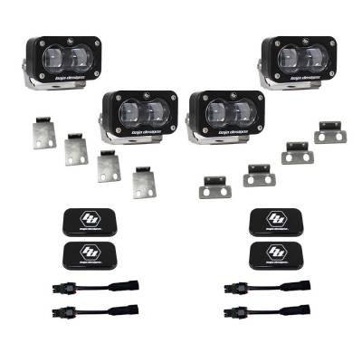 Baja Designs - Baja Designs S2 SAE Fog Pocket Kit Fits 21-On Ford Raptor - Image 1