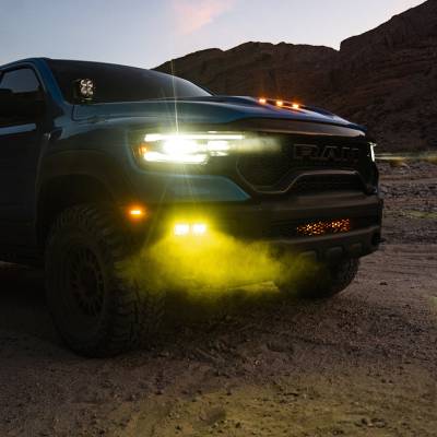 Baja Designs - Baja Designs Dodge Ram Rebel/TRX (19-Present) Dual S2 SAE Amber FPK - Image 2
