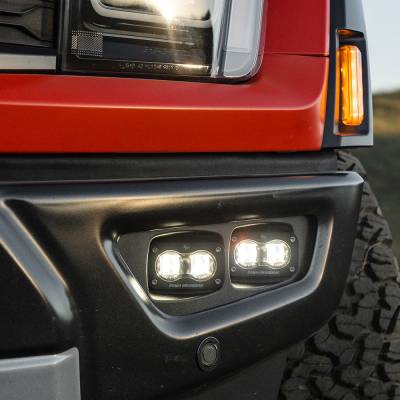 Baja Designs - Baja Designs S2 SAE Amber Fog Pocket Kit Fits 21-On Ford Raptor - Image 3