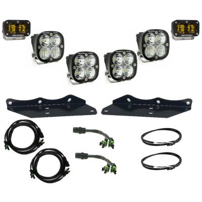 Baja Designs - Baja Designs Ford Raptor (17-20) Fog Pocket Kit S2 SAE Amber Sportsman - Image 1