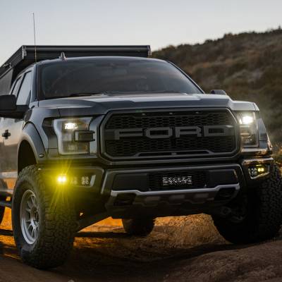 Baja Designs - Baja Designs Ford Raptor (17-20) Fog Pocket Kit S2 SAE Amber Sportsman - Image 2