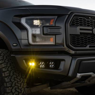 Baja Designs - Baja Designs Ford Raptor (17-20) Fog Pocket Kit S2 SAE Amber Sportsman - Image 3