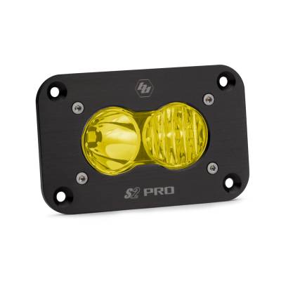 Baja Designs - Baja Designs LED Driving/Combo Amber Flush Mount S2 Pro - Image 1