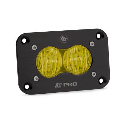 Baja Designs - Baja Designs LED Wide Cornering Amber Flush Mount S2 Pro - Image 1