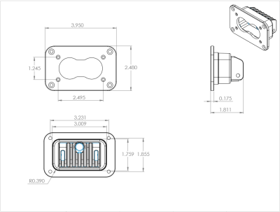 Baja Designs - Baja Designs LED Wide Cornering Amber Flush Mount S2 Pro - Image 2