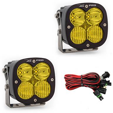 Baja Designs - Baja Designs LED Light Pods Amber Lens Driving Combo Pattern Pair XL Pro Series - Image 1