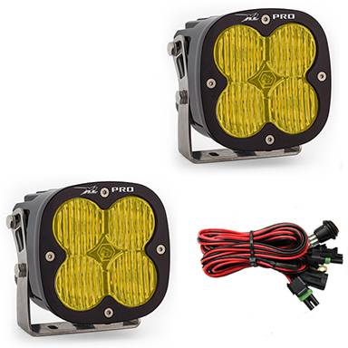 Baja Designs - Baja Designs LED Light Pods Amber Lens Wide Cornering Pattern Pair XL Pro Series - Image 1