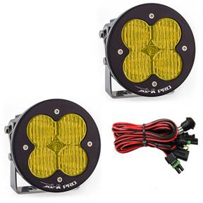 Baja Designs - Baja Designs LED Light Pods Amber Lens Wide Cornering Pattern Pair XL R Pro Series - Image 1