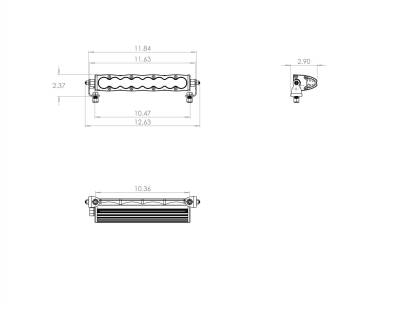Baja Designs - Baja Designs S8, 10" Wide Driving Amber,LED Light Bar - Image 2