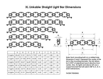 Baja Designs - Baja Designs XL Linkable LED Light Bar 7 XL Clear Baja Desgins - Image 4