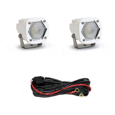 Baja Designs - Baja Designs LED Light Pods S1 Work/Scene White Pair - Image 1