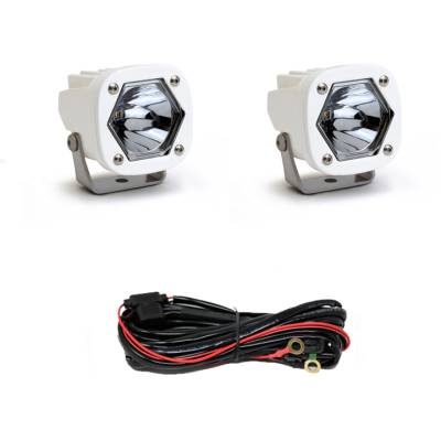 Baja Designs - Baja Designs LED LIght Pods S1 Spot Laser White Pair - Image 1