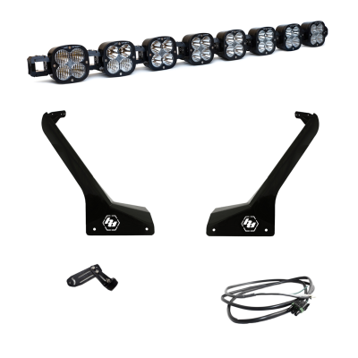 Baja Designs - Baja Designs Jeep JL/JT Roof Bar LED Light Kit 8 XL Linkable w/Upfitter - Image 1