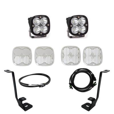 Baja Designs - Baja Designs F-150 A Pillar Kit Squadron Sport Spot 21-On Ford F150 W/ Upfitter - Image 1