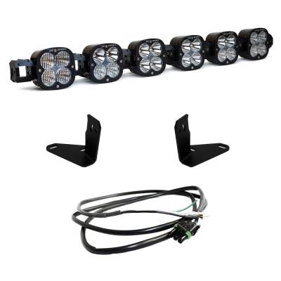 Baja Designs - Baja Designs 6 XL Linkable Light Bar Kit 21-Up Ford Bronco Steel Bumper Mount w/Upfitter Baja Desgins - Image 1