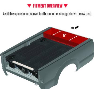 Decked - Decked Truck Bed Organizer 19-Pres GM Sierra or Silverado 1500 8 FT - Image 2