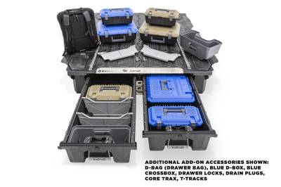 Decked - Decked Truck Bed Organizer 2021-2024 Ford F150 Aluminum 5 Ft 6 Inch w/ Pro Power Onboard - Image 11
