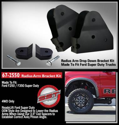ReadyLift - ReadyLift 67-2550 Radius Arm Bracket Kit - Image 2