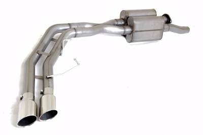 Gibson Performance - Gibson Performance 69549 Cat-Back Super Truck Exhaust - Image 1