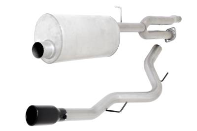 Gibson Performance - Gibson Performance 619701-B Black Elite Cat-Back Single Exhaust System - Image 1