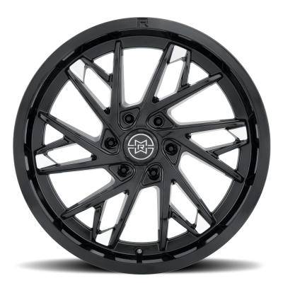 Method Racing Wheels - 22x9 Method MR801 -  6x5.5  5.75in.BS - Gloss Black Milled - Image 2