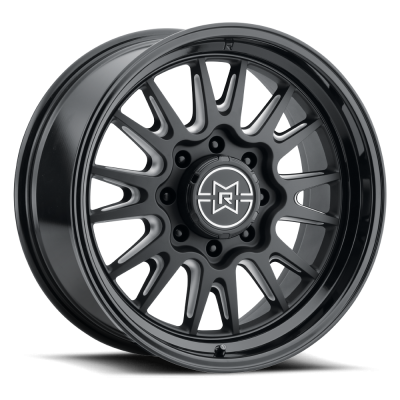 Method Racing Wheels - 20x9 Method MR802 -  8x170  4.5in.BS - Double Black Milled - Image 1