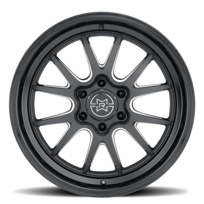 Method Racing Wheels - 22x9 Method MR802 -  6x135  5.75in.BS - Double Black Milled - Image 2