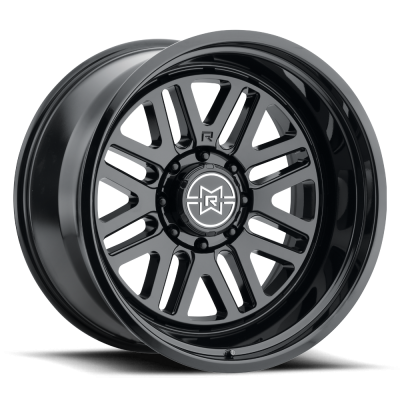 Method Racing Wheels - 22x12 Method MR804 -  8x6.5  4.9in.BS - Gloss Black - Image 1