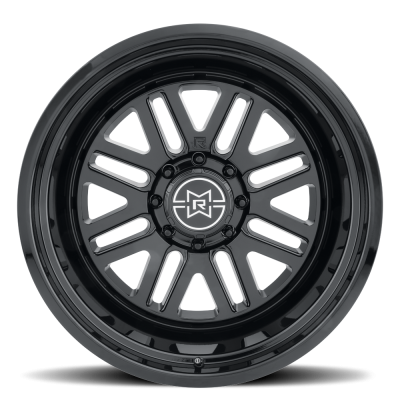 Method Racing Wheels - 22x12 Method MR804 -  8x6.5  4.9in.BS - Gloss Black - Image 2