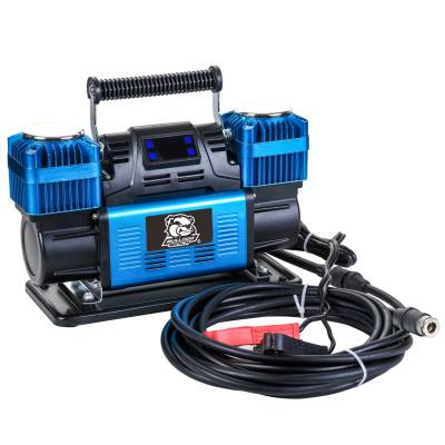 Bulldog Winch - Bulldog TWIN Portable Compressor Kit - 150 PSI 10.6 CFM - Digital Pressure Setting - Image 2