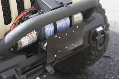 Rugged Ridge - Rugged Ridge 11238.07 License Plate Bracket - Image 1