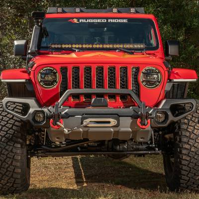 Rugged Ridge - Rugged Ridge 11549.55 Venator Front Bumper - Image 5