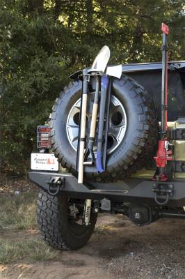Rugged Ridge - Rugged Ridge 13551.63 Spare Tire Tool Rack System - Image 9