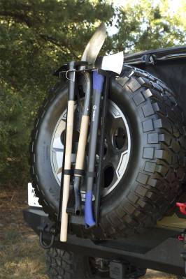 Rugged Ridge - Rugged Ridge 13551.63 Spare Tire Tool Rack System - Image 8